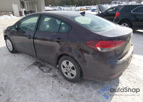 2018 Kia Forte Lx from USA, damaged, VIN 3KPFK4A73JE232284